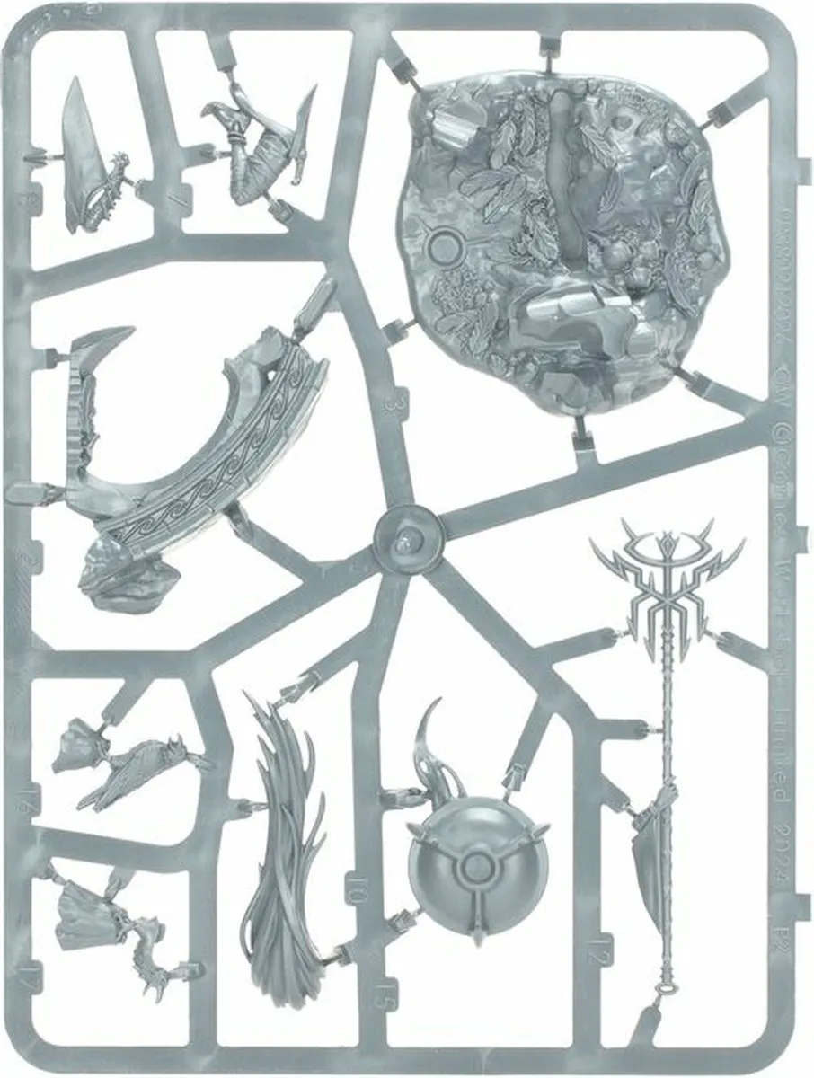 Games Workshop Daughters of Khaine Krethusa the Croneseer - 18 Onderdelen