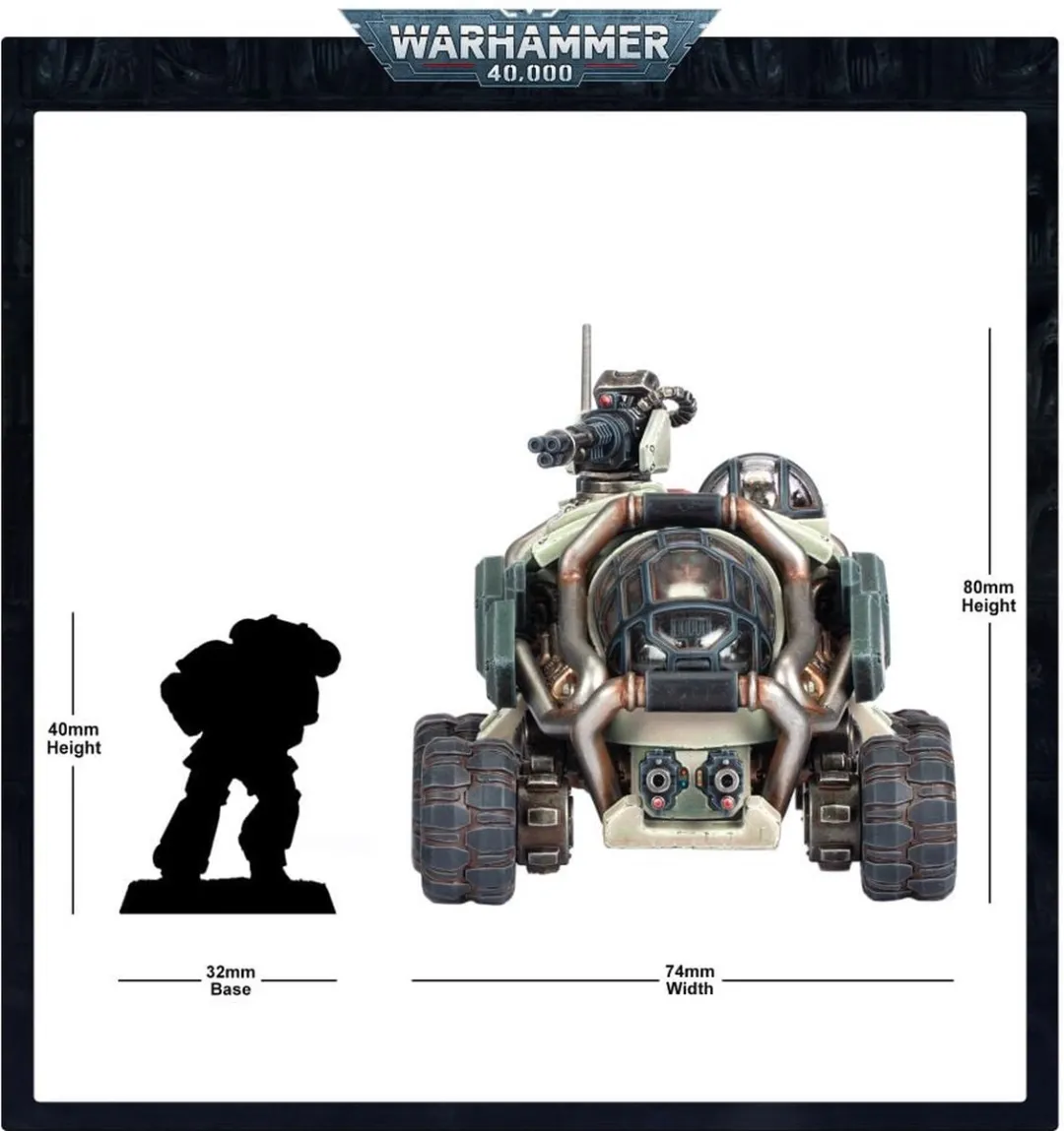Games Workshop Leagues of Votann Sagitaur 69-06 - Groen/Grijs