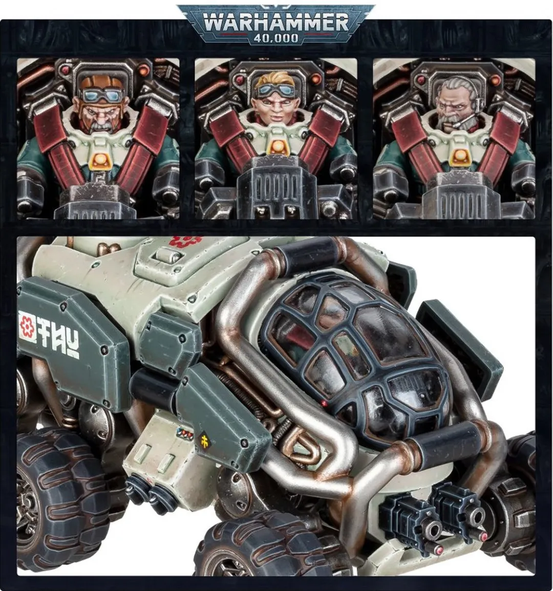 Games Workshop Leagues of Votann Sagitaur 69-06 - Groen/Grijs