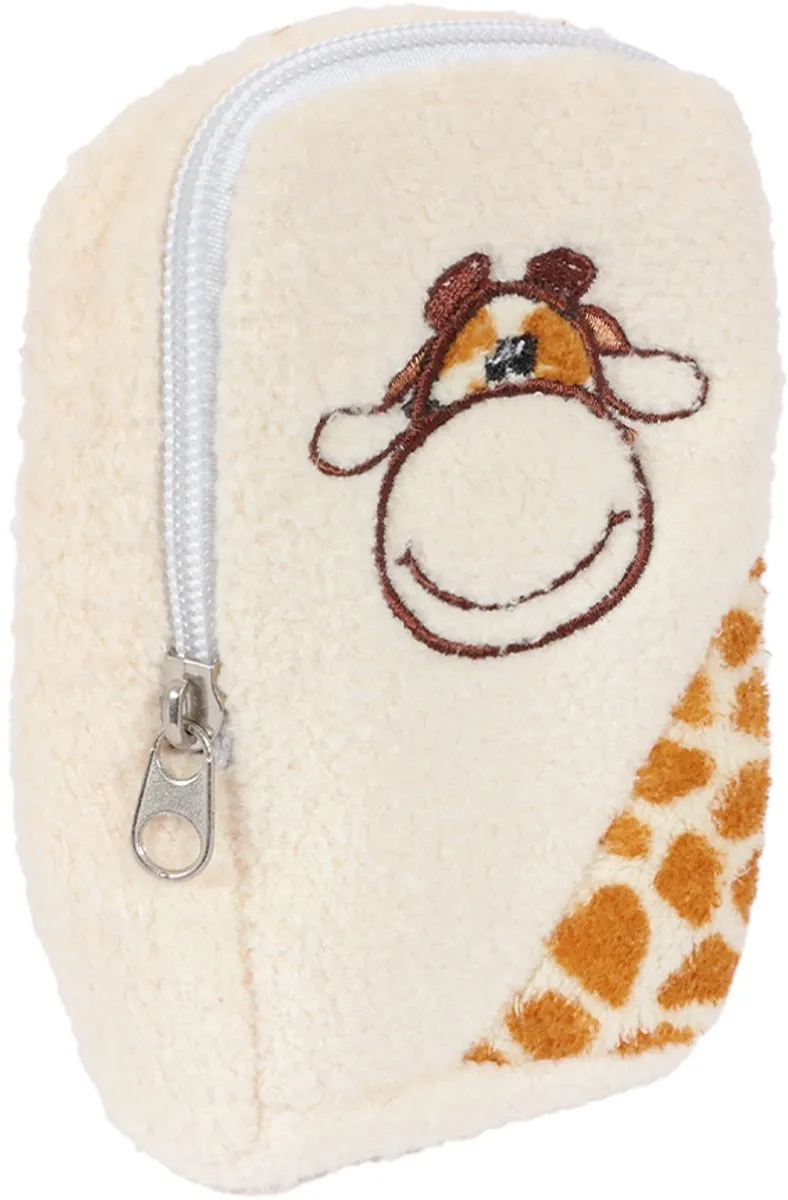 PIA Pluche Giraf Telefoontasje 15cm