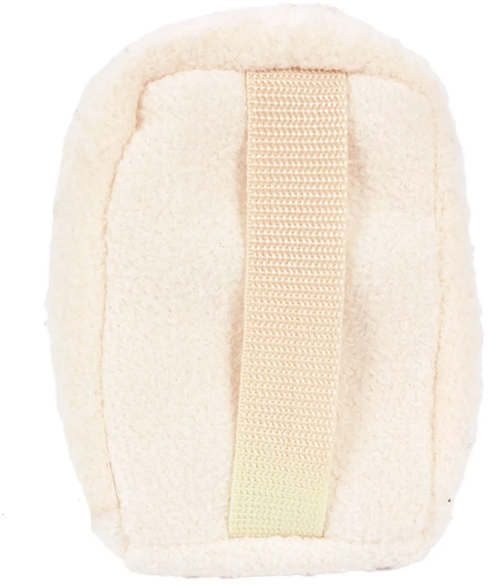 PIA Pluche Giraf Telefoontasje 15cm - Bruin/Beige