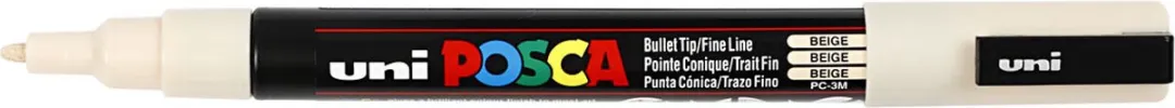 Posca PC3M Uni Posca Verfmarker Blauw - Multi