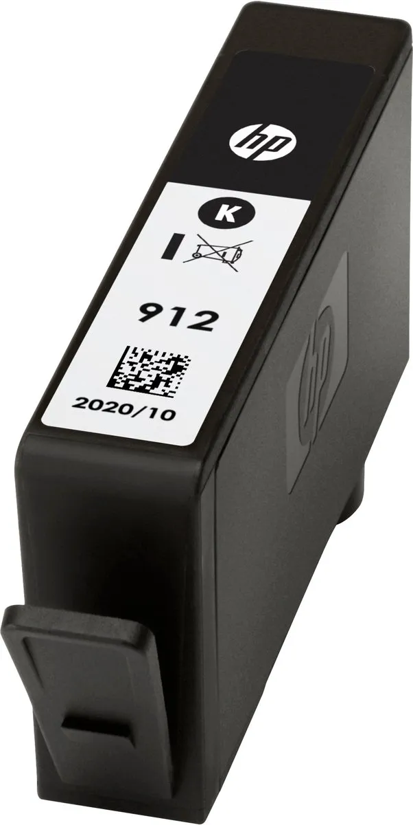 HP 912 Inktcartridge 3YL80AE#BGX - 300ml Zwart