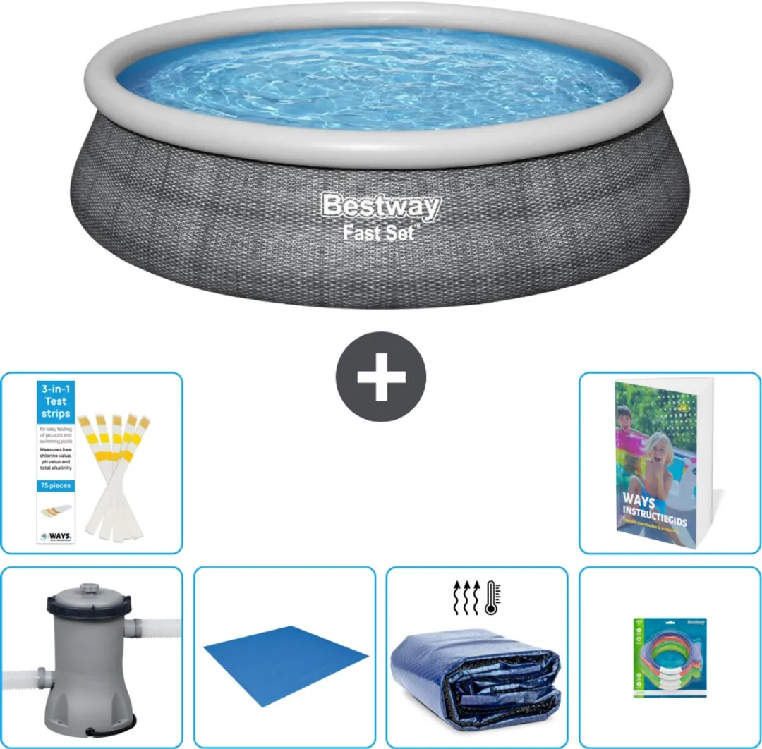 Bestway Fast Set Zwembad 457cm