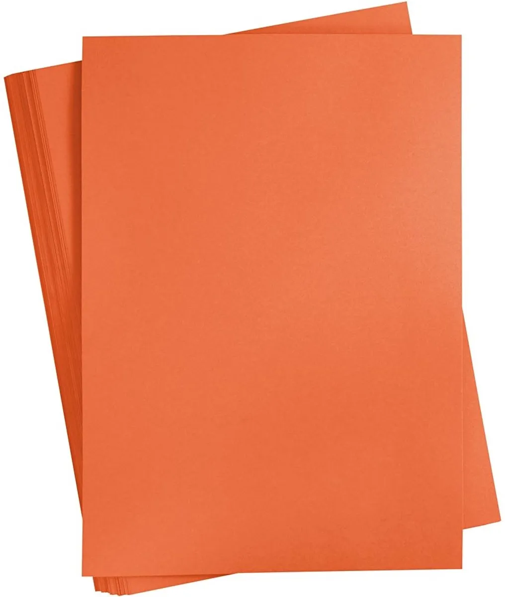 Creativ Company Oranje Karton A2 180g