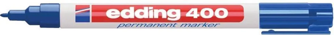 edding 400-03 Permanent Marker - 1mm - Blauw