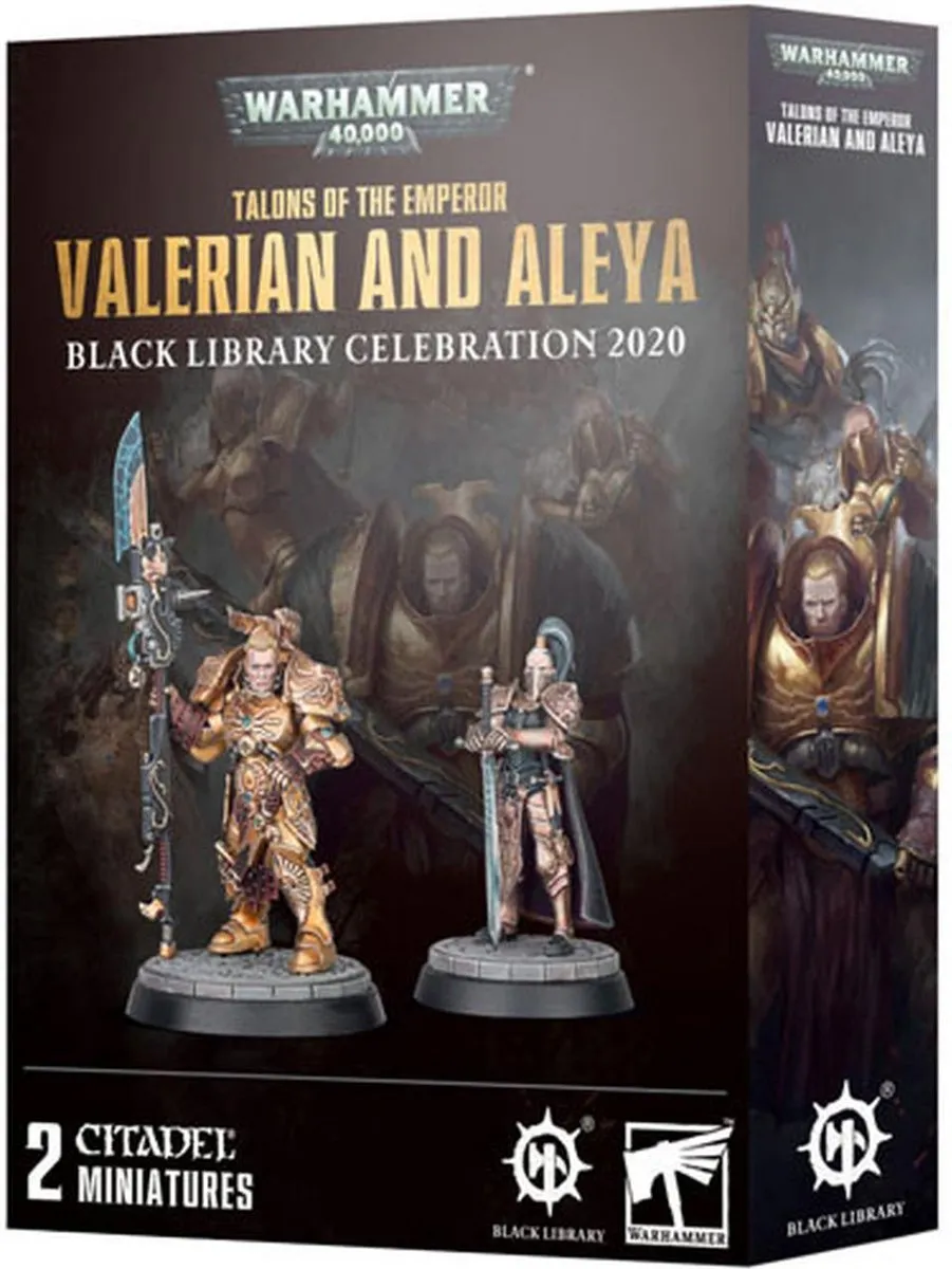 Games Workshop Warhammer 40.000 Valerian & Aleya Black Library