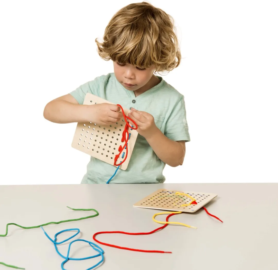 Toys for Life Kijk en Rijg Houten Speelgoed 100_523921 - 4 Planken
