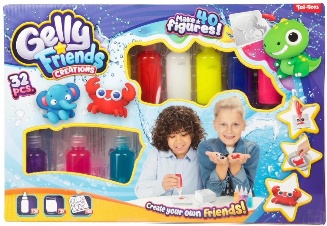 Toi-Toys Gelly Friends Knutselset - 32 Stuks