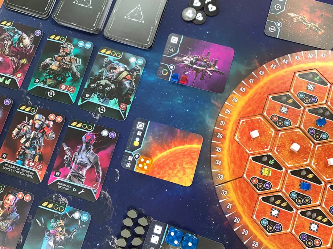 Solar Sphere - Basisspel - Dobbelspel - Gezelschapsspel - Engelstalig - Dranda Games