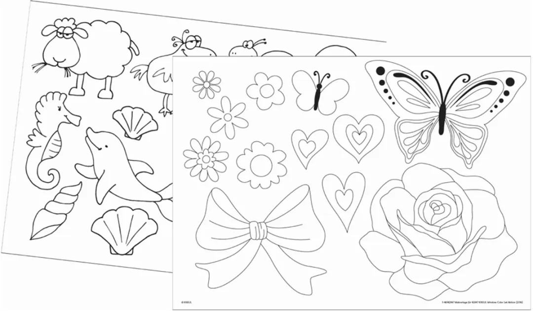 Kreul Hobby Line Glas Design Actie Set - 5 Kleuren