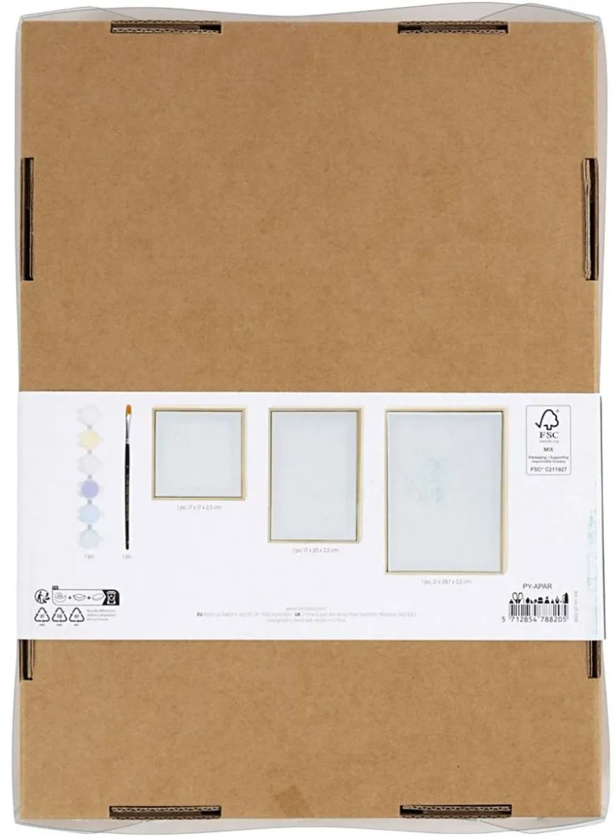 Creativ Company Gespannen Canvas Multicolor