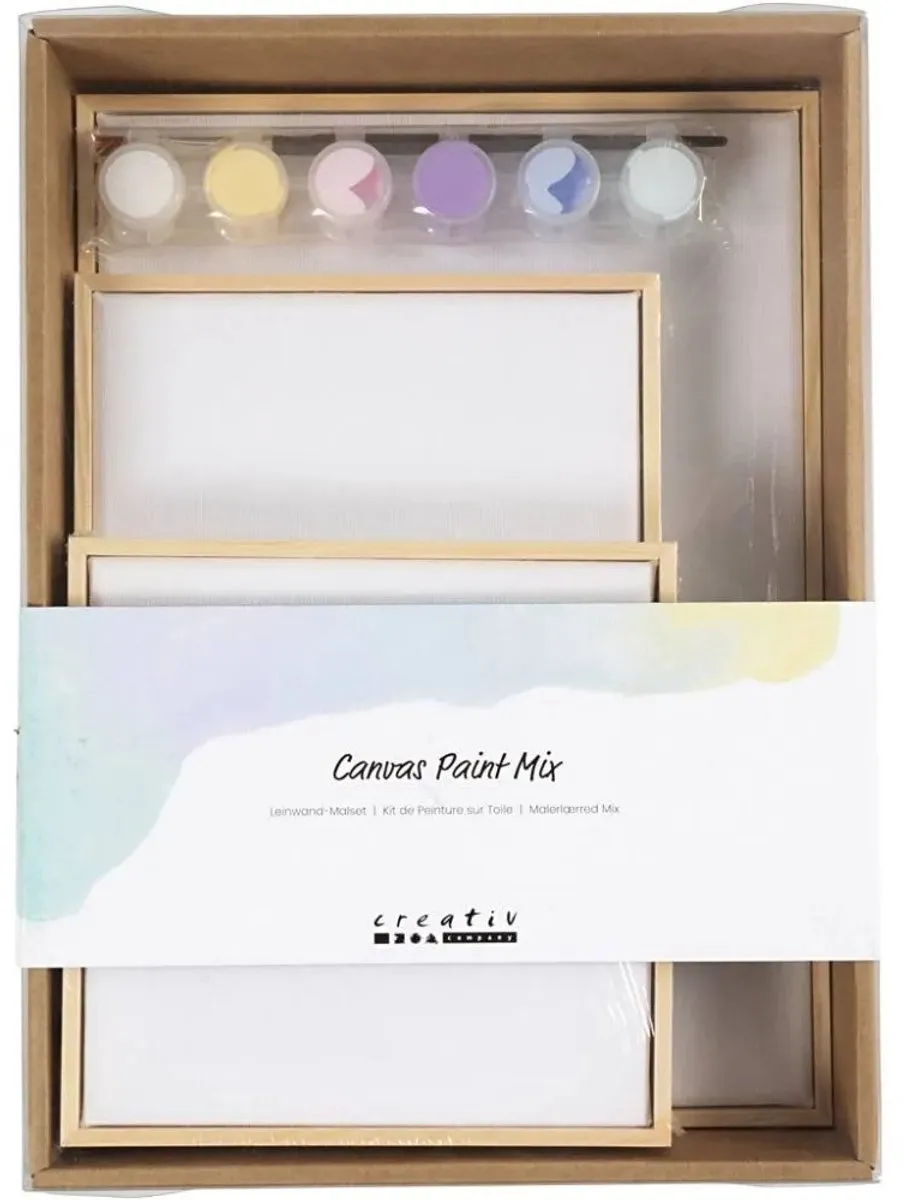 Creativ Company Gespannen Canvas Multicolor