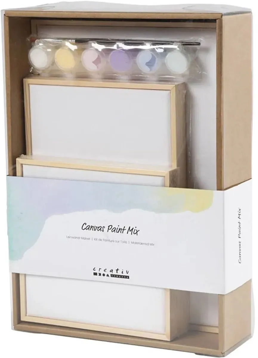 Creativ Company Gespannen Canvas Multicolor