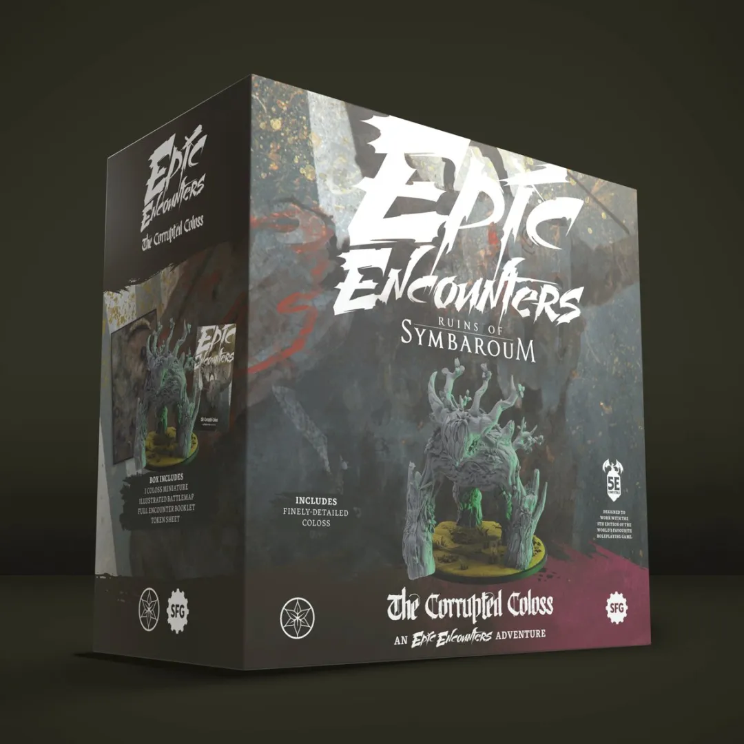 Steamforged Games Epic Encounters Ruins of Symbaroum The Corrupted Coloss