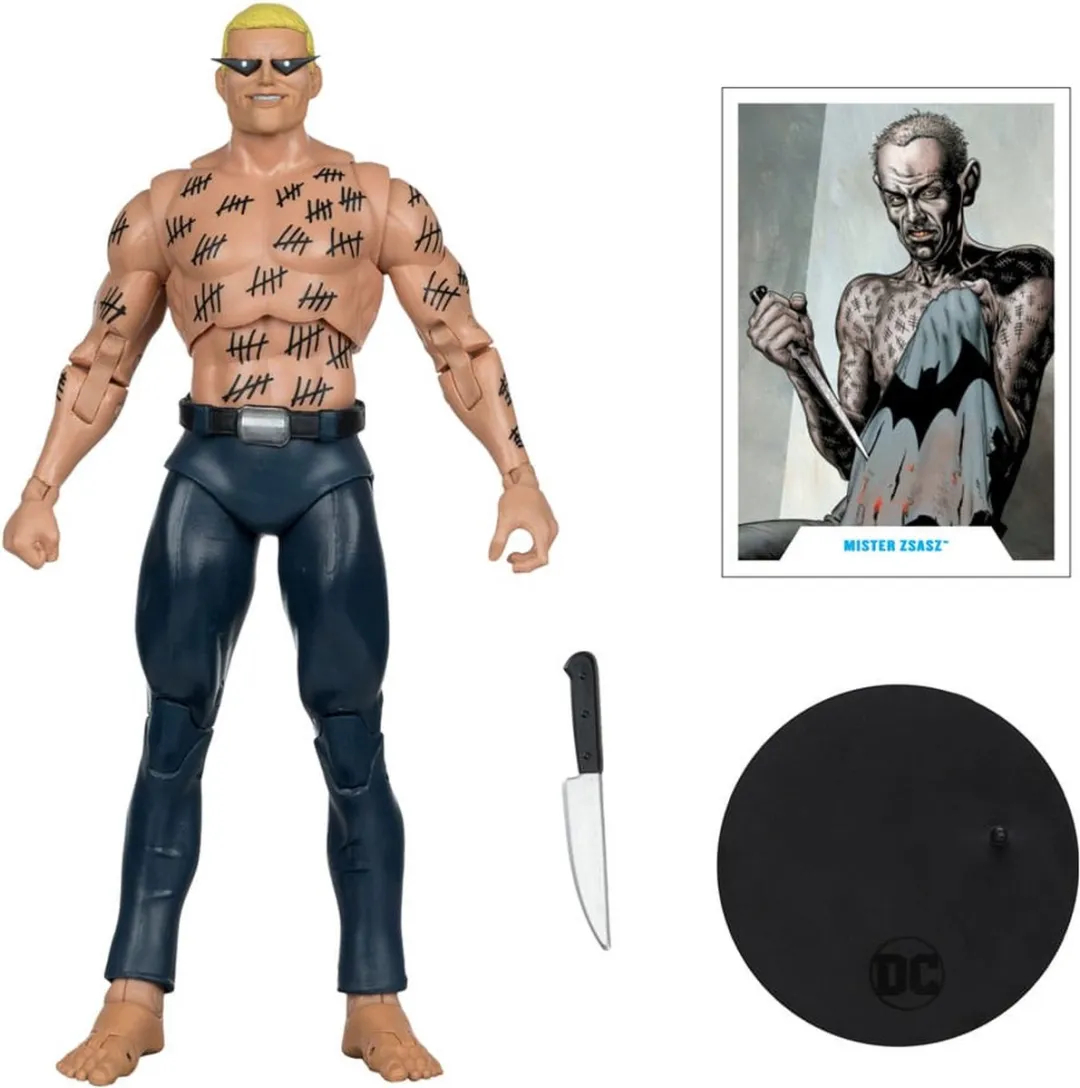 McFarlane Toys DC Multiverse Mister Zsasz Gold Label - 18cm - Multi