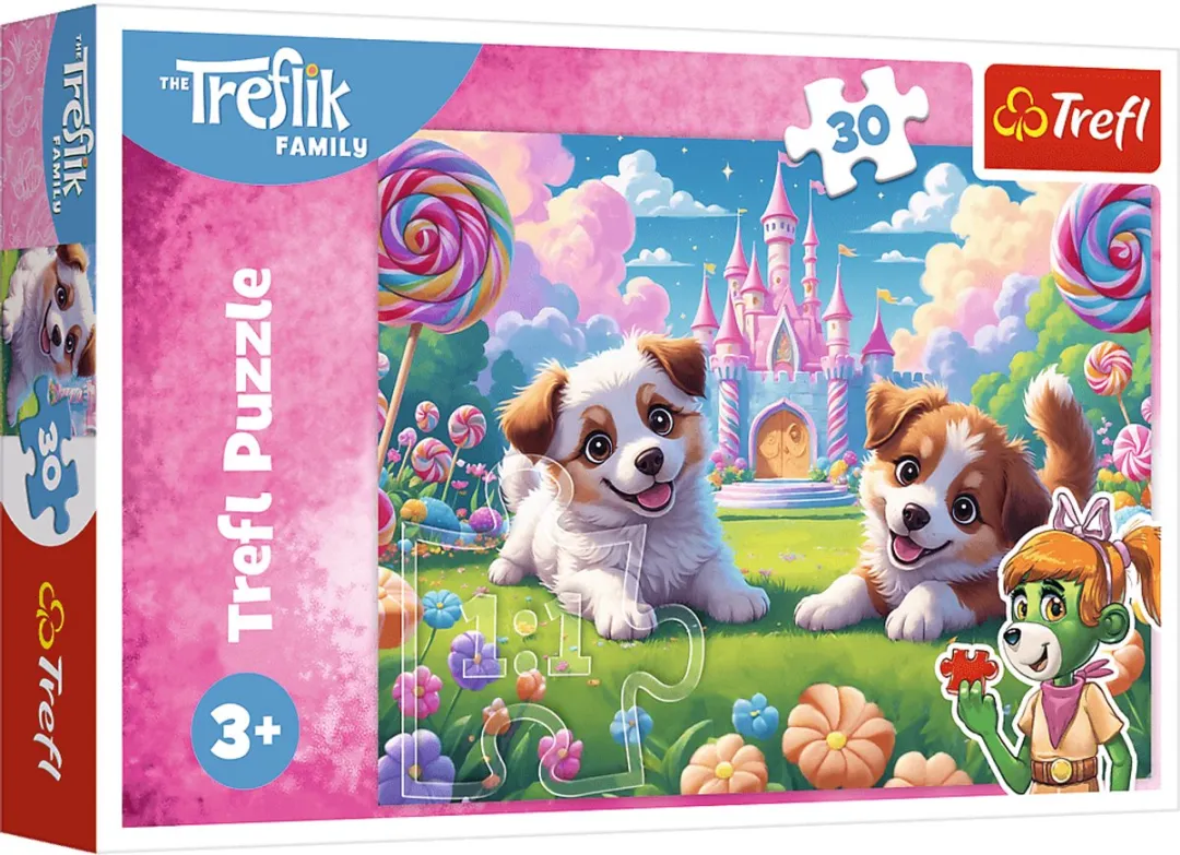 Trefl Stripfiguren Puzzel 30 Stuks