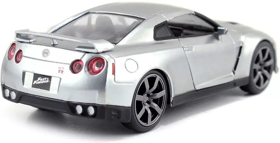 Jada Toys Brian's Nissan GT-R Skyline R35 1:32 - Zilver