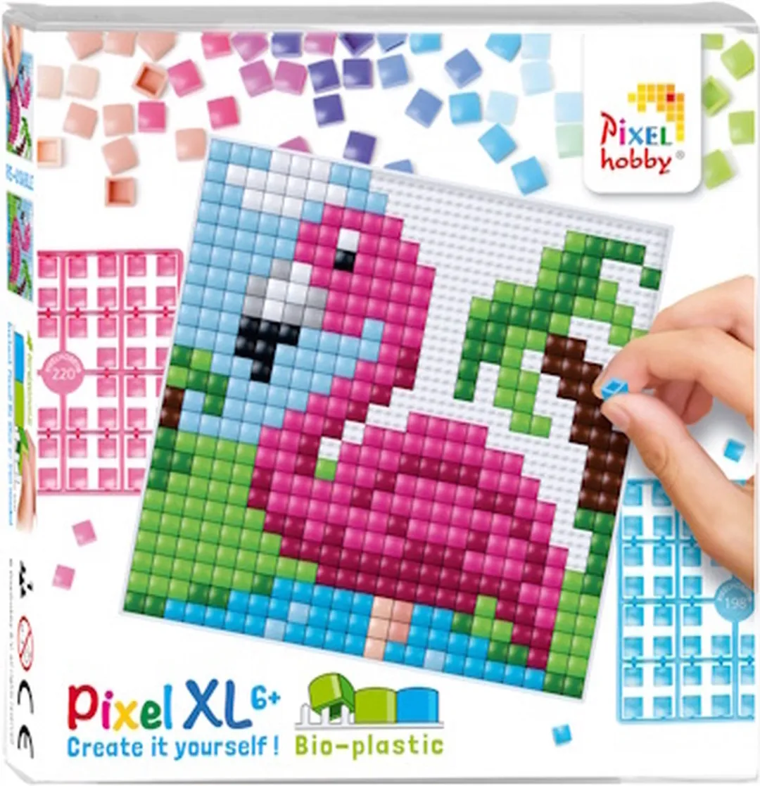 Pixelhobby XL Flamingo 41037 - 1 Stuk - afbeelding 2 van 2