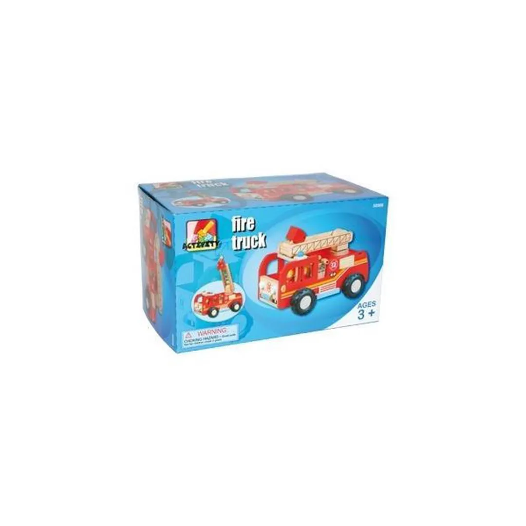 Small Foot Brandweervrachtauto 8509 - Rood