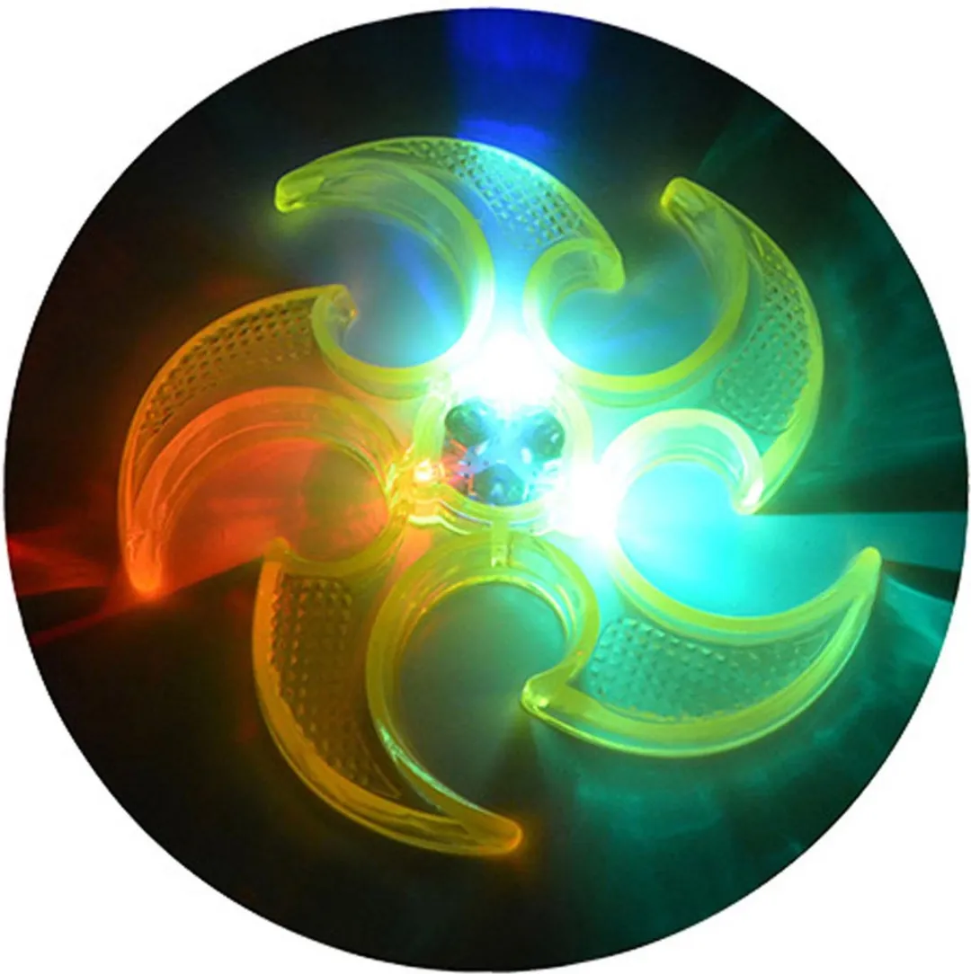 Johntoy Frisbee met Licht 15cm - Siliconen