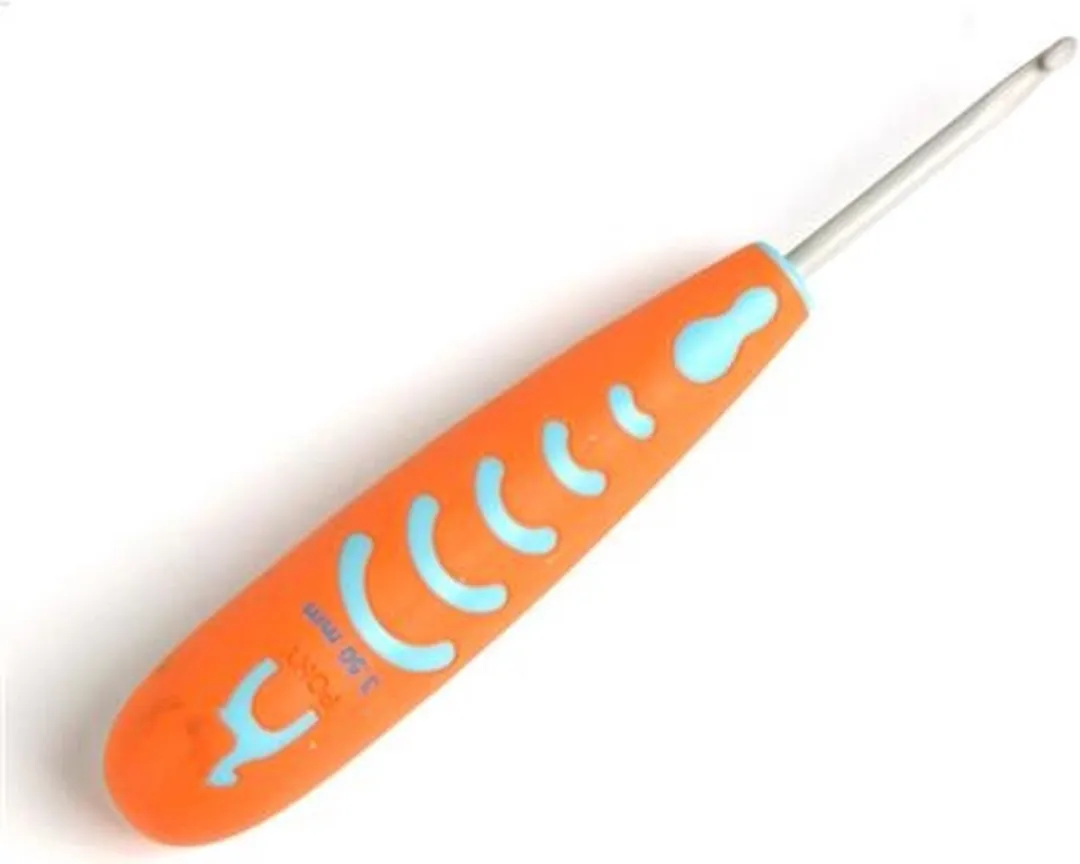 Clover Pony Ergonomische Haaknaald 13cm 3.00mm