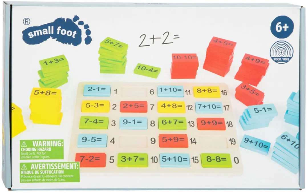 Small Foot Houten Spel Rekensommen Maken 10716 - Multicolor