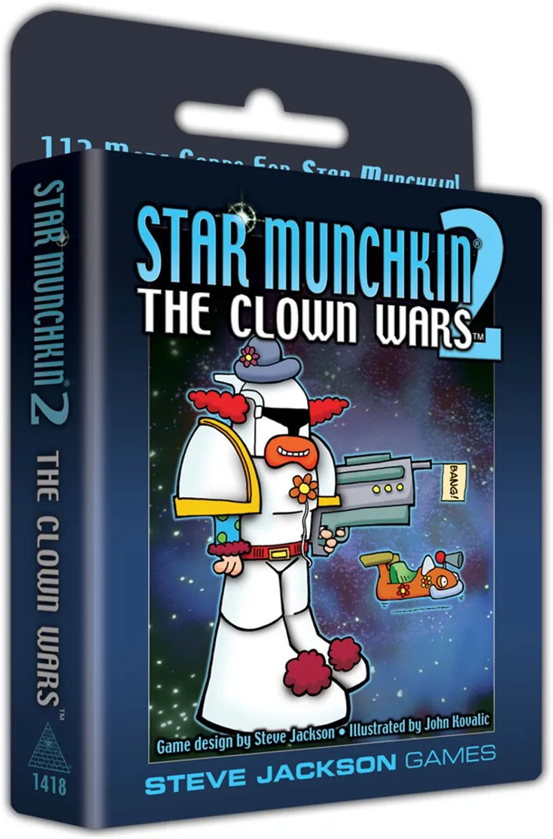 Steve Jackson Games Star Munchkin 2 Clown Wars Uitbreiding