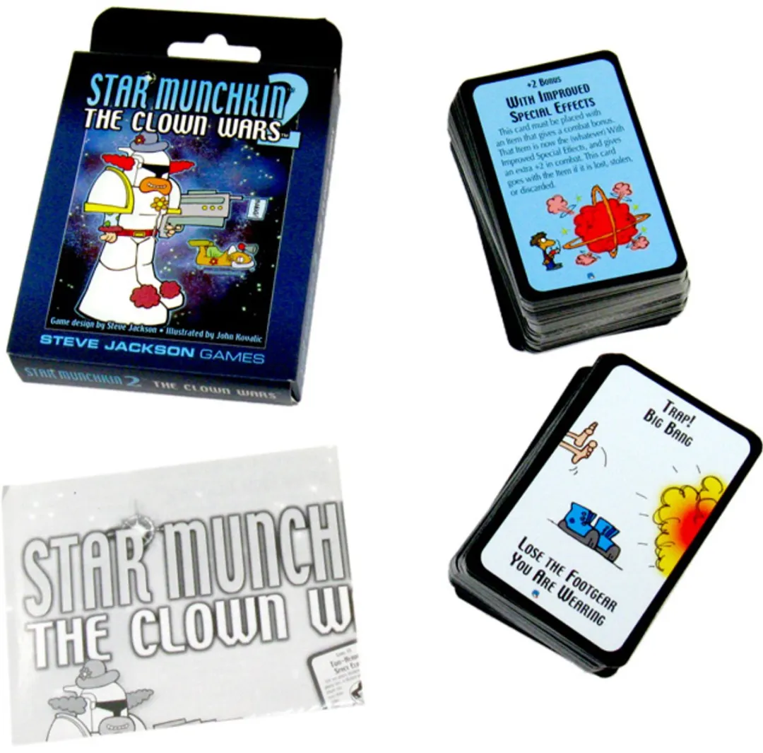 Steve Jackson Games Star Munchkin 2 Clown Wars Uitbreiding - 1418SJG