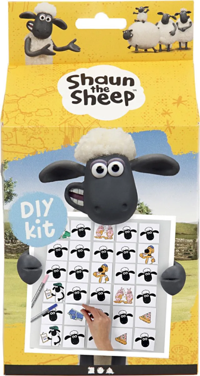 Creativ Company Shaun Memoriespel Tekenset - Multicolor