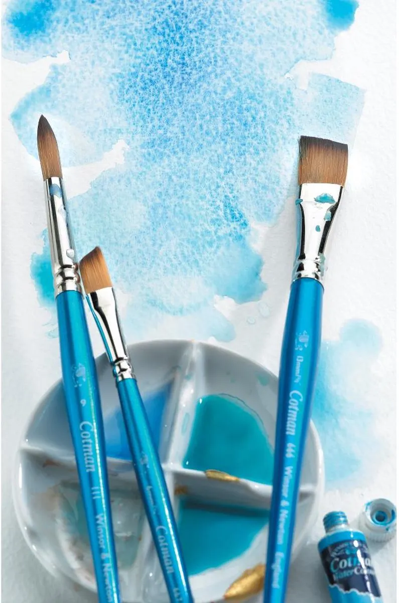 Winsor & Newton Cotman Aquarelpenseel Set 3-delig - Maat 1, 3 & 5