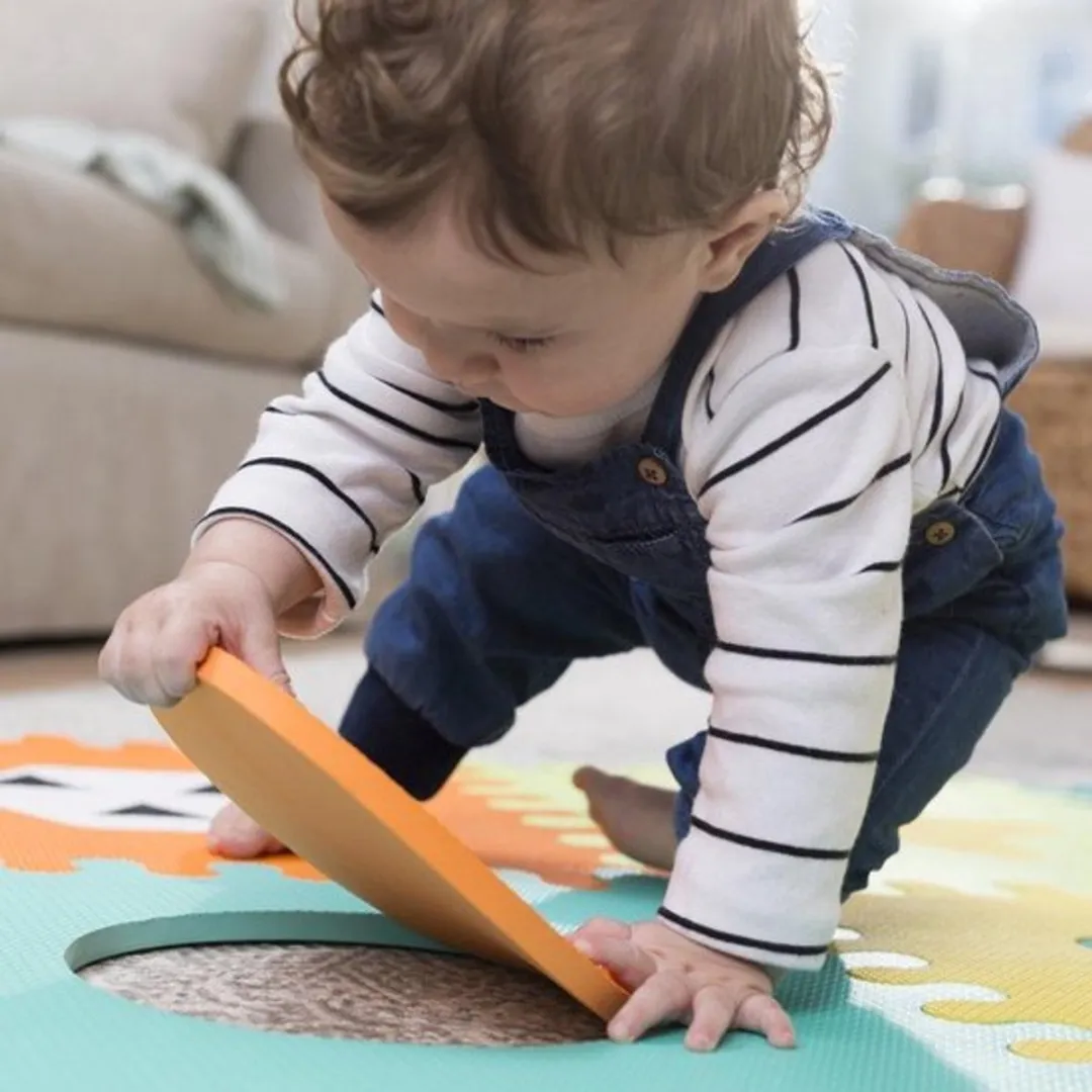 Infantino Soft Foam Puzzle Mat BK-216056 - 6 Stuks - Multicolor