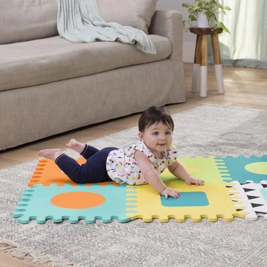Infantino Soft Foam Puzzle Mat BK-216056 - 6 Stuks - Multicolor
