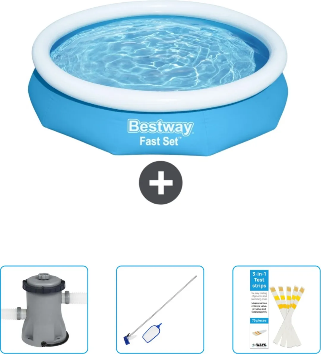 Bestway Fast Set Zwembad 305x66cm
