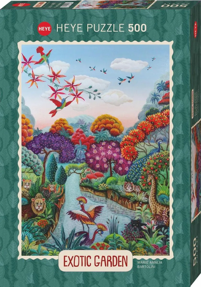 Heye Plant Paradise Puzzel 500 Stuks - Multicolor