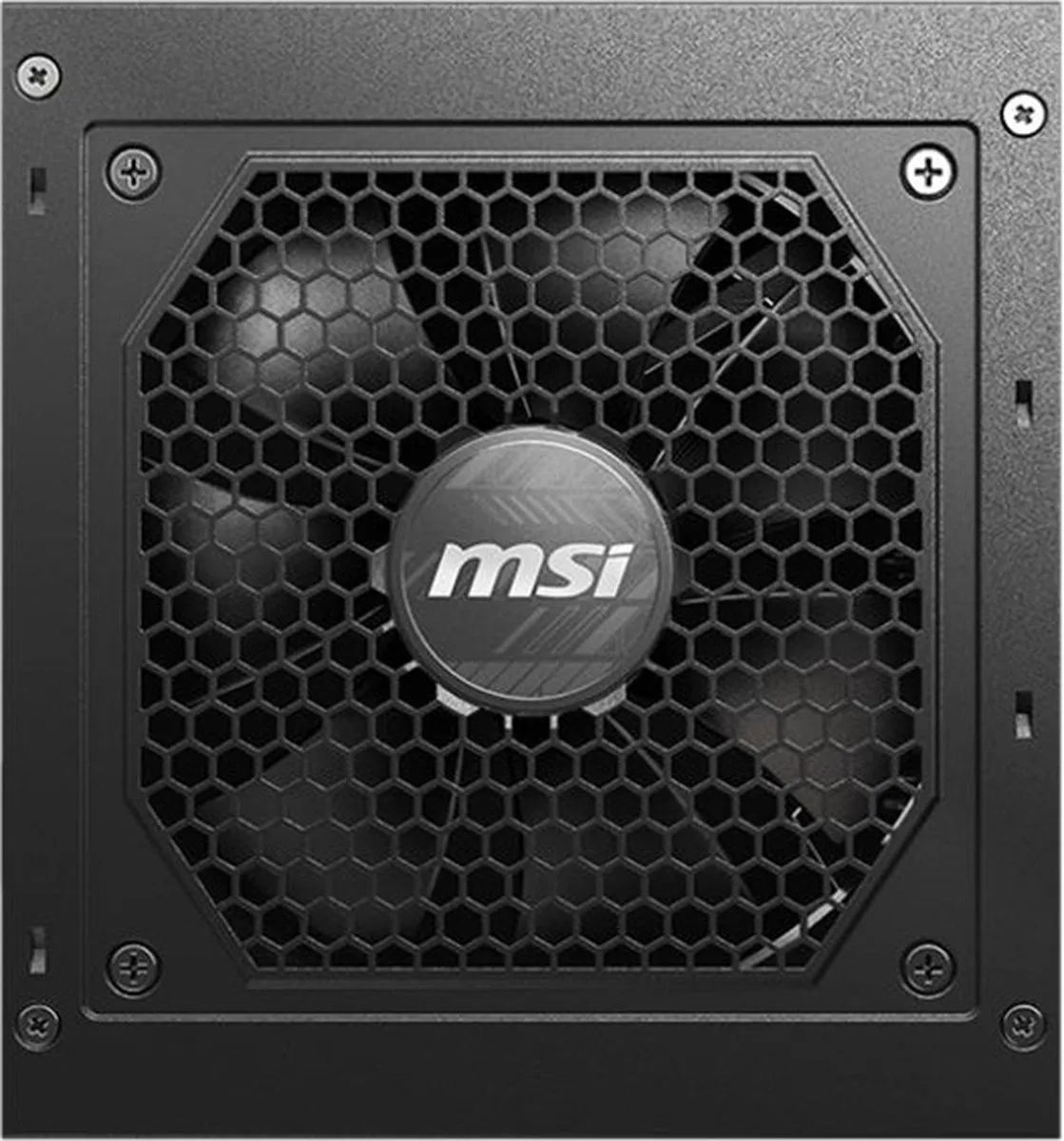 MSI MAG A750GL PCIE5 Voeding 750W - Modulair - Zwart