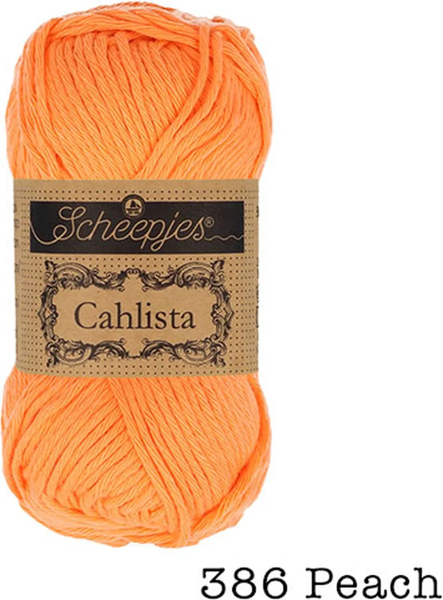 Scheepjes Cahlista Peach - 1 Stuk