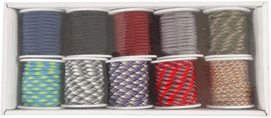 Creativ Company Macramé Koord 5mm - 10m Multicolor
