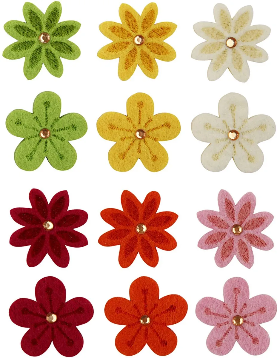 Creativ Company Creotime Viltbloemen Ø30mm