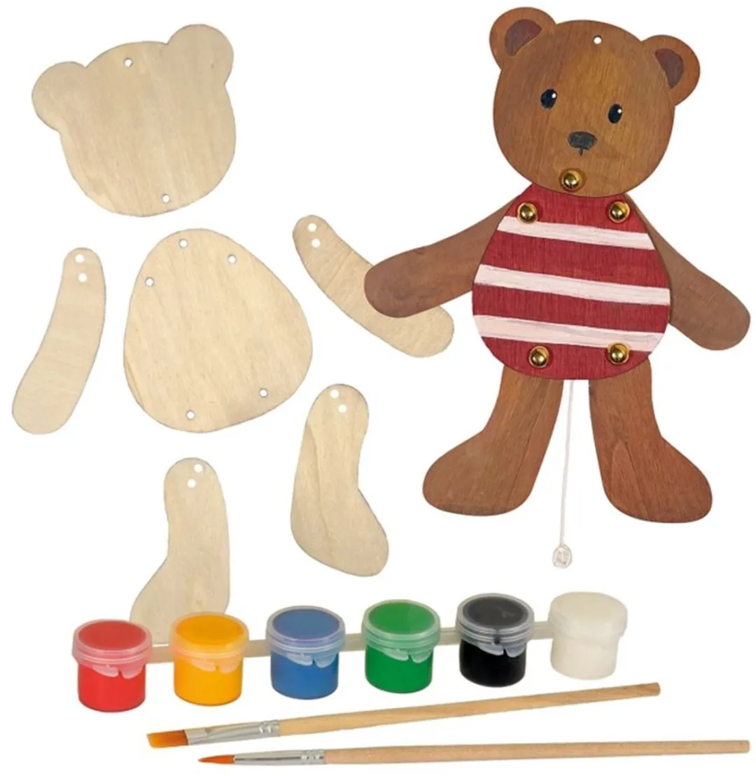 Egmont Toys Houten Trekpop Beer