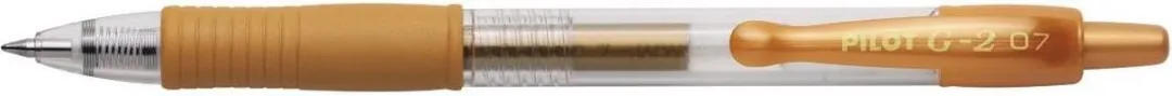 Pilot G-2 Medium Goud - 0.7mm