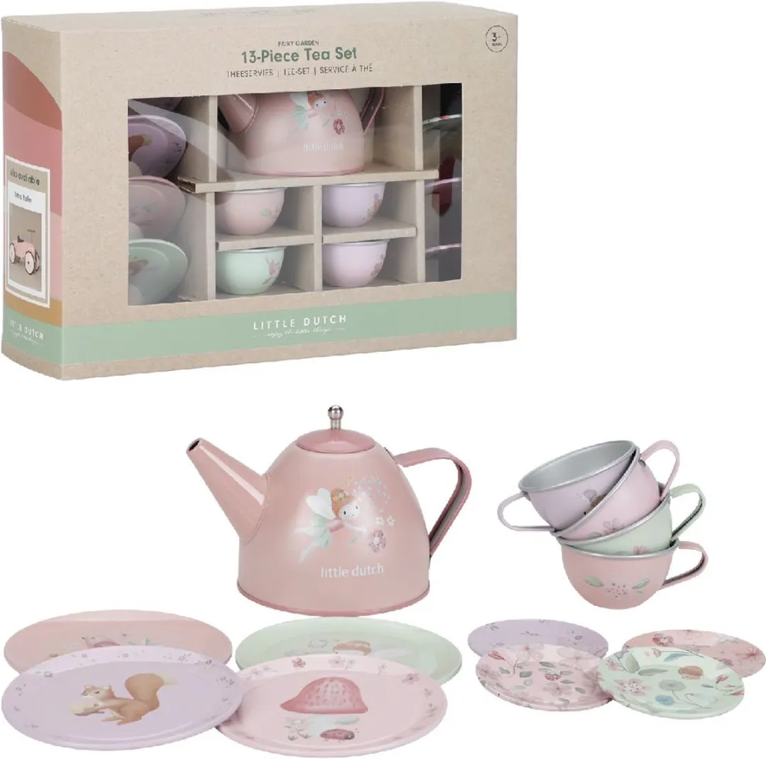 Rubo Toys Little Dutch Fairy Garden Servies