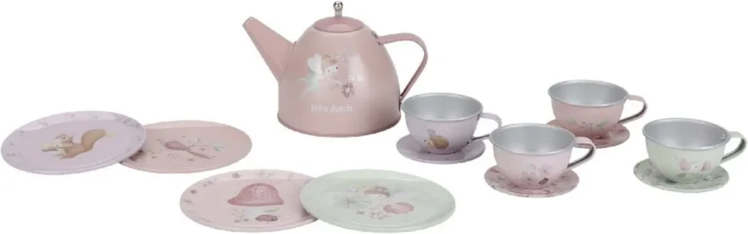 Rubo Toys Little Dutch Fairy Garden Servies - Multicolor