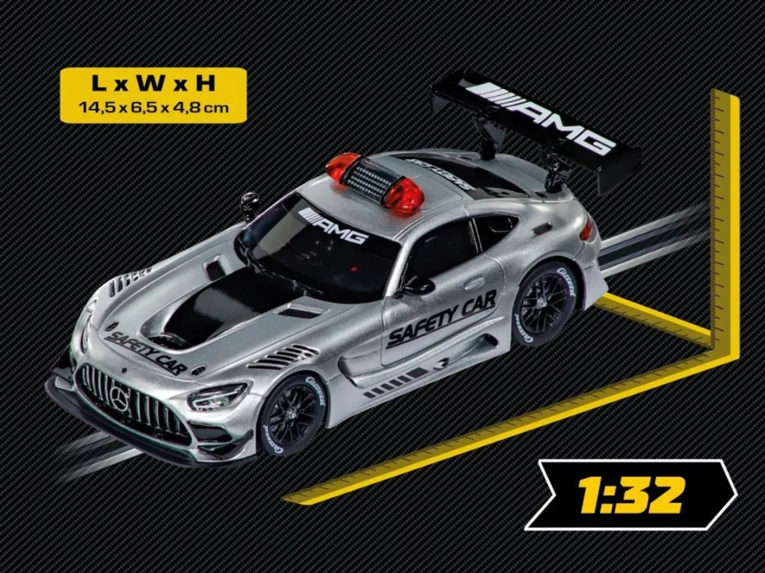 Carrera EVOLUTIE Mercedes-AMG GT3 Evo Safety Car 1:32 - Zilver/Zwart