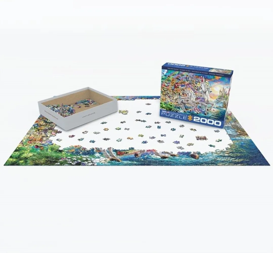 Eurographics Eenhoorn Fantasie Legpuzzel 2000 Stuks - 97x68cm - MPN eu8220-5551