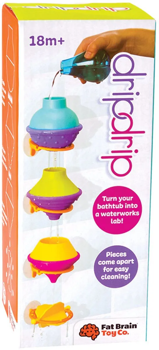 Fat Brain Toys Drip Drip Badspeeltje - Multicolor