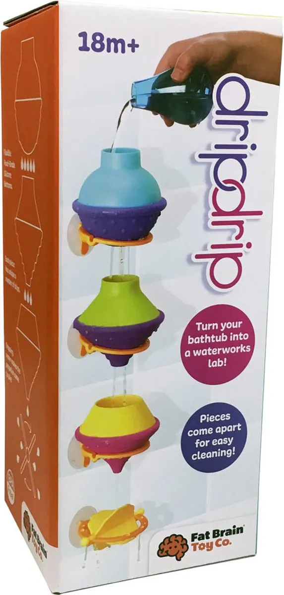 Fat Brain Toys Drip Drip Badspeeltje - Multicolor