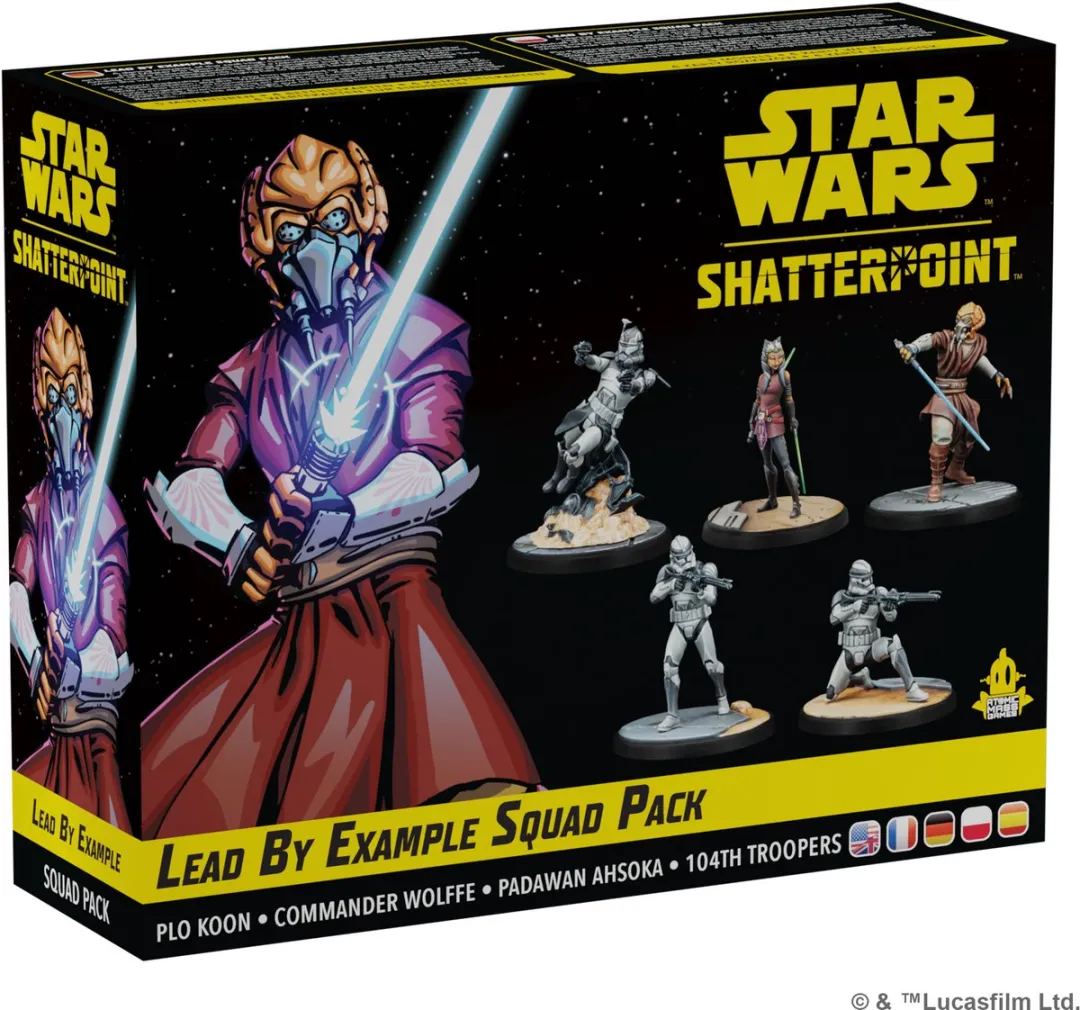 Atomic Mass Games Star Wars Shatterpoint Lead by Example Squad Pack SWP11