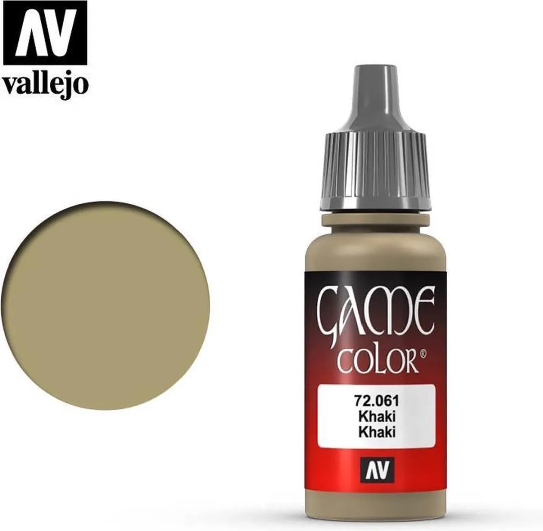 Vallejo Game Color Acrylverf Khaki 18ml