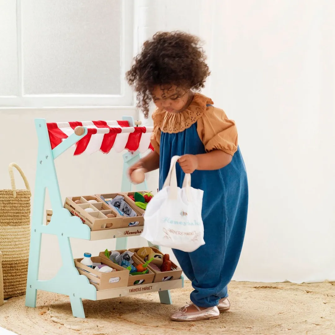 Le Toy Van Honeybee Markt Houten Kinderkeuken - Multicolor
